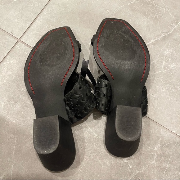 SE Boutique by Sam Edelman toe ring cowboy boot sandals - Picture 6 of 10